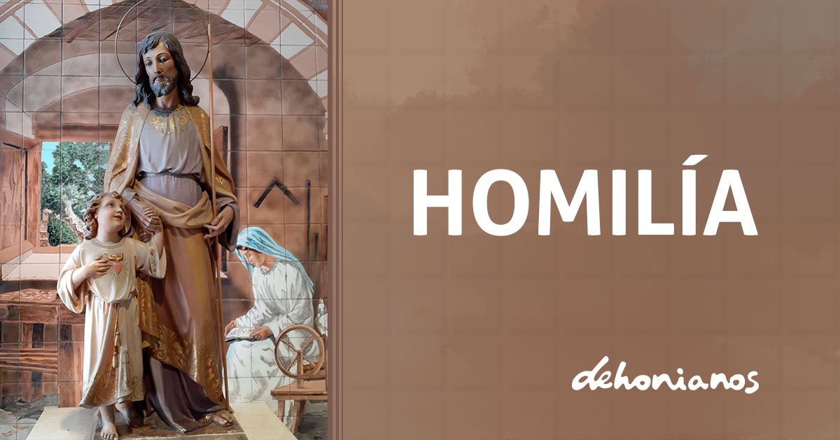 Homilía con dehonianos