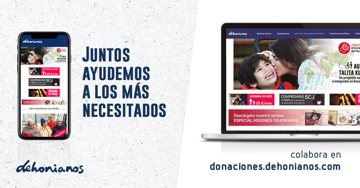 Donaciones de dehonianos