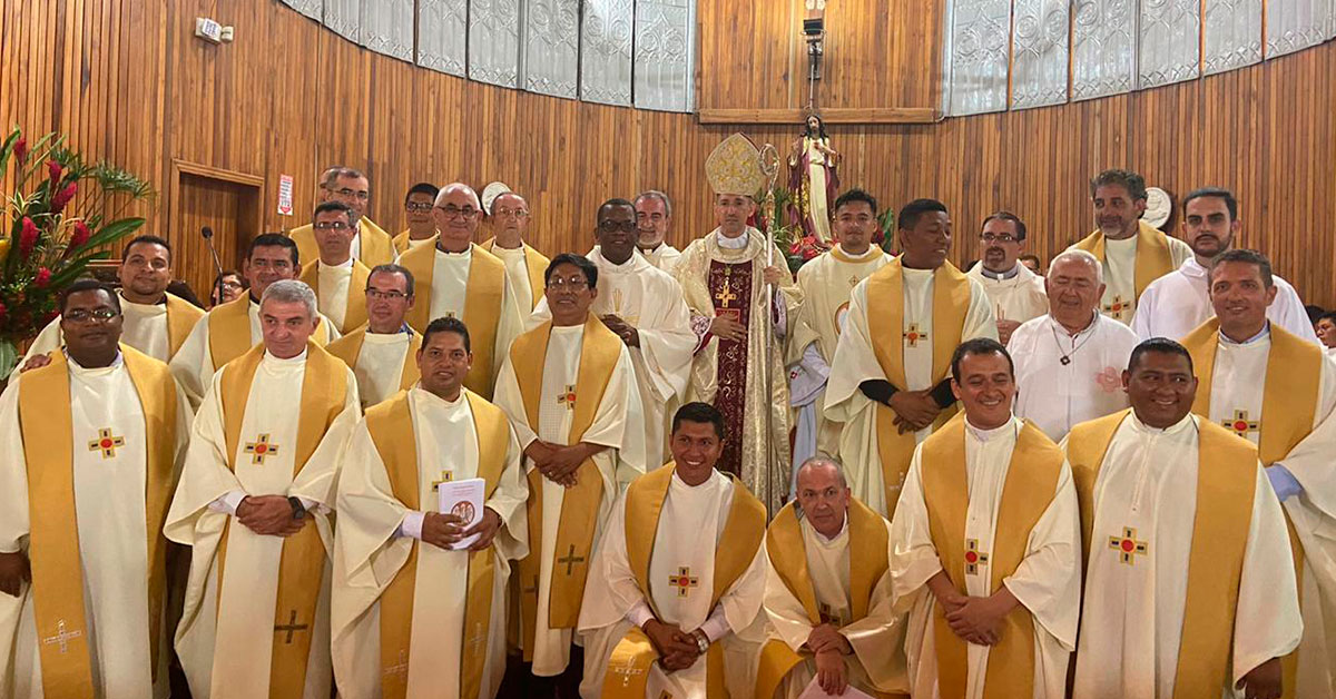 Ordenación sacerdotal dehonianos