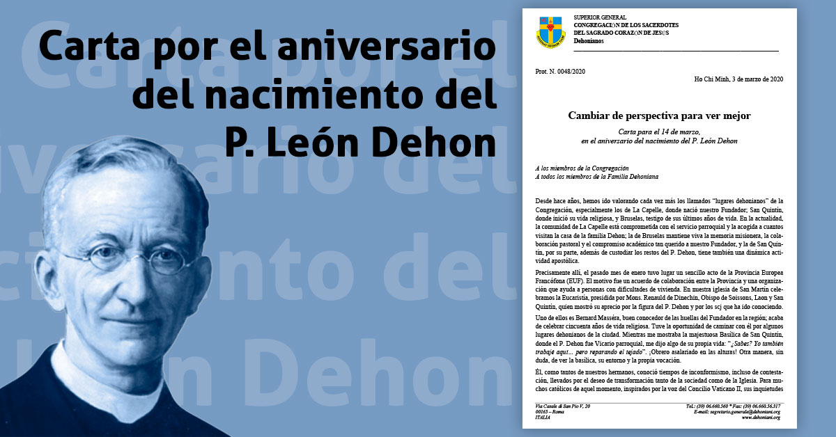 Carta padre Dehon